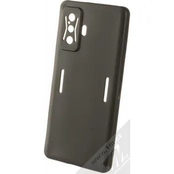 Pouzdro na mobilní telefon 1Mcz Matt Skinny TPU ochranný silikonový kryt pro Xiaomi Poco F4 GT černá (black)