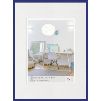 Rám na obraz Rámeček Walther New Lifestyle 30x40 modrý plast