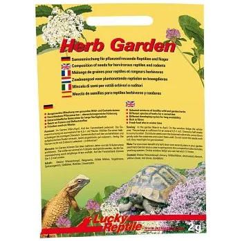 Krmivo pro terarijní zvíře Lucky Reptile Herb Garden Jitrocel 3g