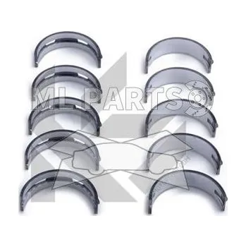 Kliková hřídel Hlavní ložiska klikové hřídele-sada KOLBENSCHMIDT 77534620