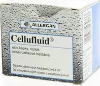 Cellufluid oční kapky 30 x 0,4 ml/2 mg