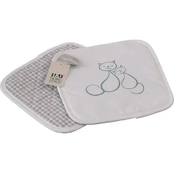 H&D Chňaka potisk, béžová, 21x21 cm