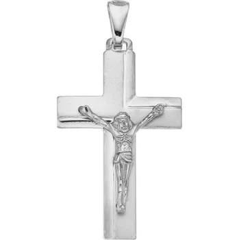 Přívěsek Bealio BEALIO Stříbrný přívěsek KŘÍŽ s KRISTEM 03-02023-1275