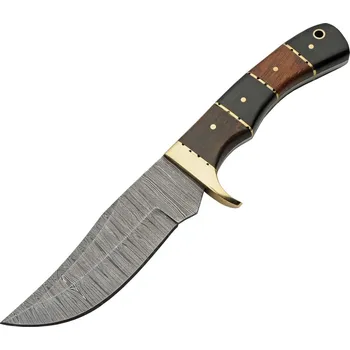 lovecký nůž Damascus Hunter Horn Walnut