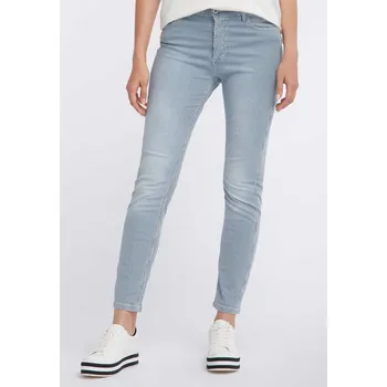 Dámské kalhoty Broadway dámské pruhované džíny Jane modré Velikost: XS