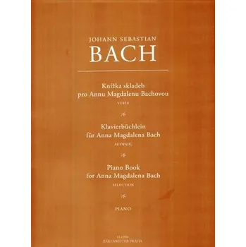 Knka skladeb pro Annu Magdalenu Bachovou - Johann Sebastian Bach 1480534