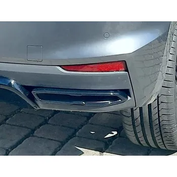 Koncovka výfuku Dummy koncovky výfuku černé Škoda Fabia IV