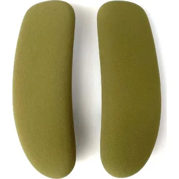 Příslušenství k židli Humanscale pár standardních područek Technogel® pro židle Freedom v potahu Vellum 407 Grass (FXMV407)