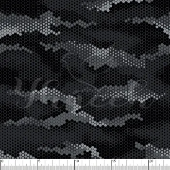 Zakázkový tisk, softshell, kočárkovina... Maskáč pixely Látky k tisku: Fleece