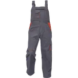 ČERVA DESMAN kalhoty s laclem Barva: šedá/oranžová, Velikost: 48