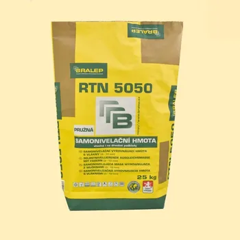Samonivelační stěrka BRALEP RTN 5050 Nivelka s vlákny (25kg/bal)
