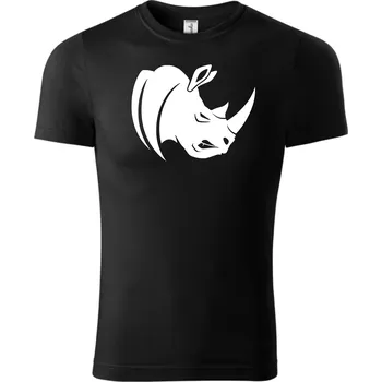 Chlapecké tričko Fenomeno Dětské tričko Nosorožec - černé Velikost: 158cm/12 let