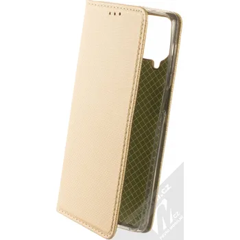Pouzdro na mobilní telefon 1Mcz Magnet Book flipové pouzdro pro Samsung Galaxy M53 5G zlatá (gold)