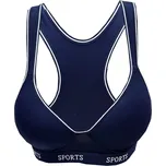 Numberoplus Dámské bavlněné sportovní podprsenka - CY Barva: Modrá, Velikost: 75B