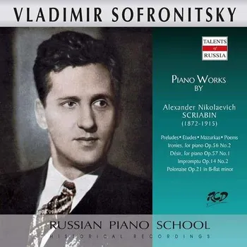 Zahraniční hudba Sofronitsky Vladimir: Etudes, Preludes, Poems and Dances - CD