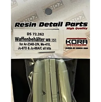 Plastikový model 1/72 WB 151 for Ar-234B-2N,Me-410,Ju-87D,Ju-88A/C