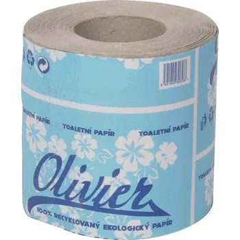 Toaletní papír Olivier toaletní papír 400 1vrstvý 1 ks