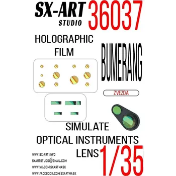 Plastikový model 1/35 Holographic film BUMERANG (ZVE)