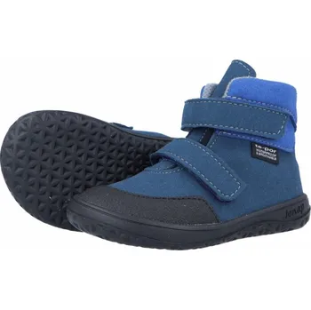 Dámská zdravotní obuv Jonap Barefoot vyšší Jerry mf modré s membránou Velikost EU: 24, vnitřní délka: 156, vnitřní šířka: 67