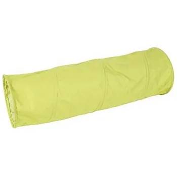 Hračka pro kočku Tunel pro kočky šusťák 80x25 cm - zelený