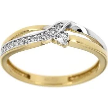 Prsten Zlatnictví U Kostela Dámský pozlacený prsten 473 52 3126-20638771 52 mm