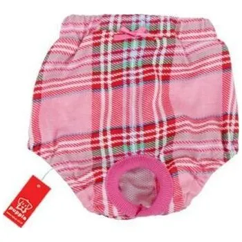Obleček pro psa Puppia Midtown Sanitary hárac. Kalhotky růžová varianta S