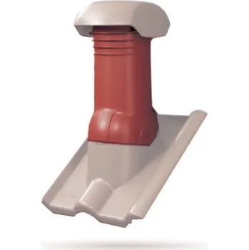 Bramac nástavec tašky odvětrání kanalizace červenohnědý