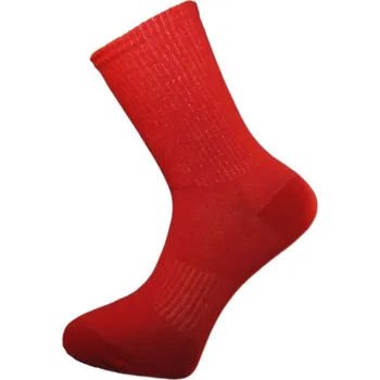 FX-FARBES jednobarevné antibakteriální ponožky s ionty stříbra FUXY 36-40 červená