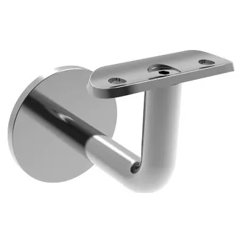 Zábradlí Hahn Steel Nerezový držák madla (pr. 42.4 mm) pro montáž na zeď, AISI 304 - lesk