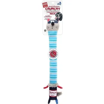 Hračka pro psa GiGwi Plush Friendz mýval M křupavý krk