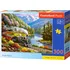 Puzzle Castorland Vlak Eagle River 300 dílků