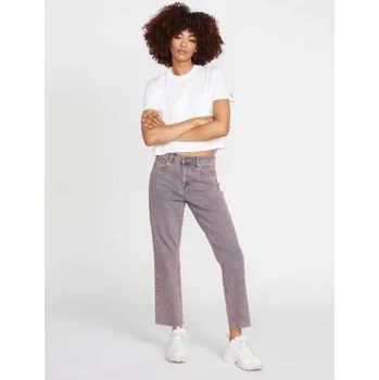Dámské kalhoty KALHOTY VOLCOM Stoned Straight WMS - fialová - 29/27 + při osobním odběru 1 671 Kč
