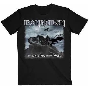 Pánské oblečení Merch Iron Maiden: Tričko The Writing On The Wall Single Cover S