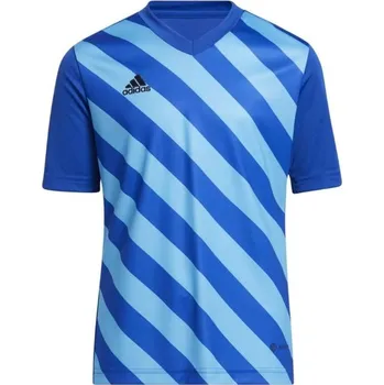 Dívčí tričko Entrada 22 Graphic Jersey Junior HF0130 tričko - Adidas 116CM