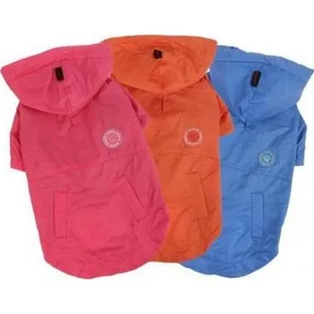 Obleček pro psa Puppia Wind Breaker pláštěnka - S varianta oranžová