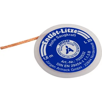 Vývojová deska Odsávací lanko 2,5 mm - 1,6 m CUK - 2,5