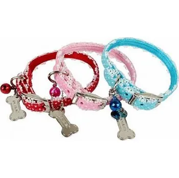 Obojek pro psa Obojek Pinkaholic Flamingo varianta modrý