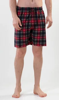 Pánské pyžamo Gazzaz Pánské pyžamové šortky Karel červené XL