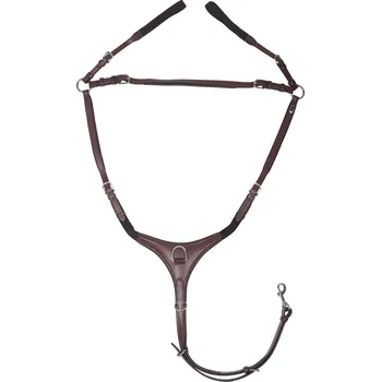 Poprsník QHP Poprsník kožený Luxury QHP, hnědý FULL