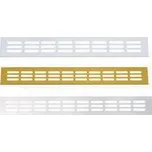 Cobra větrací mřížka 80 x 1000 Povrch: STŘÍBRNÁ