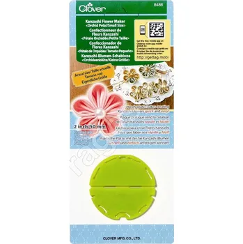 Šablona pro tvorbu Kanzashi květin Clover 8486