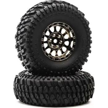 RC vybavení Duratrax kolo 1.9" Class 1 Deep Woods CR C3 chrom (2)