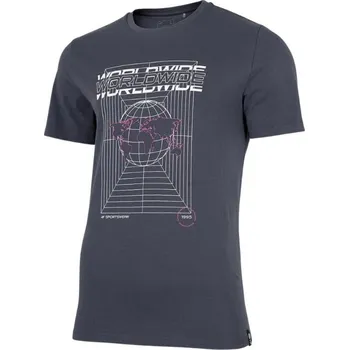 Pánská móda Pánské tričko M H4Z22-TSM029 22S - 4F S