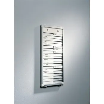 Kancelářský nábytek Legamaster Tabule příchodů a odchodů 77x26 cm, pro 30 lidí, PROFESSIONAL LEG-7622300