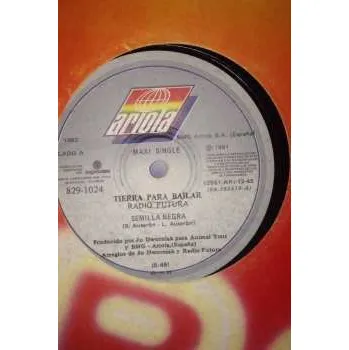 Zahraniční hudba LP Radio Futura: Tierra Para Bailar CLR 2022 Coloured Blue Vinyl