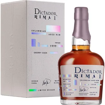Rum Dictador Rima Sherry 1999 0,7l 45%