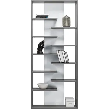 Knihovna Maridex moderní regál z dřevotřísky Zonda Z08 vysoký maride