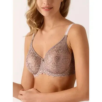 Podprsenka podprsenka bezešvá nevyztužená Empreinte - Cassiopée rose sauvage 65G