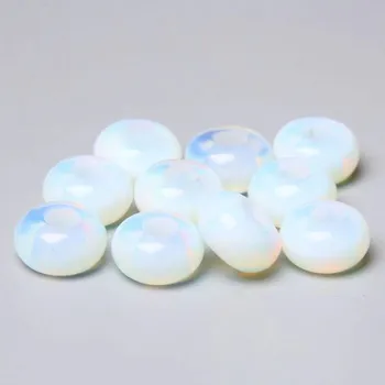 Přívěsek Šperky4U Navlékací korálek Rondelle Opalit - RD1004