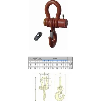 Průmyslová váha Jeřábová váha JDV-P